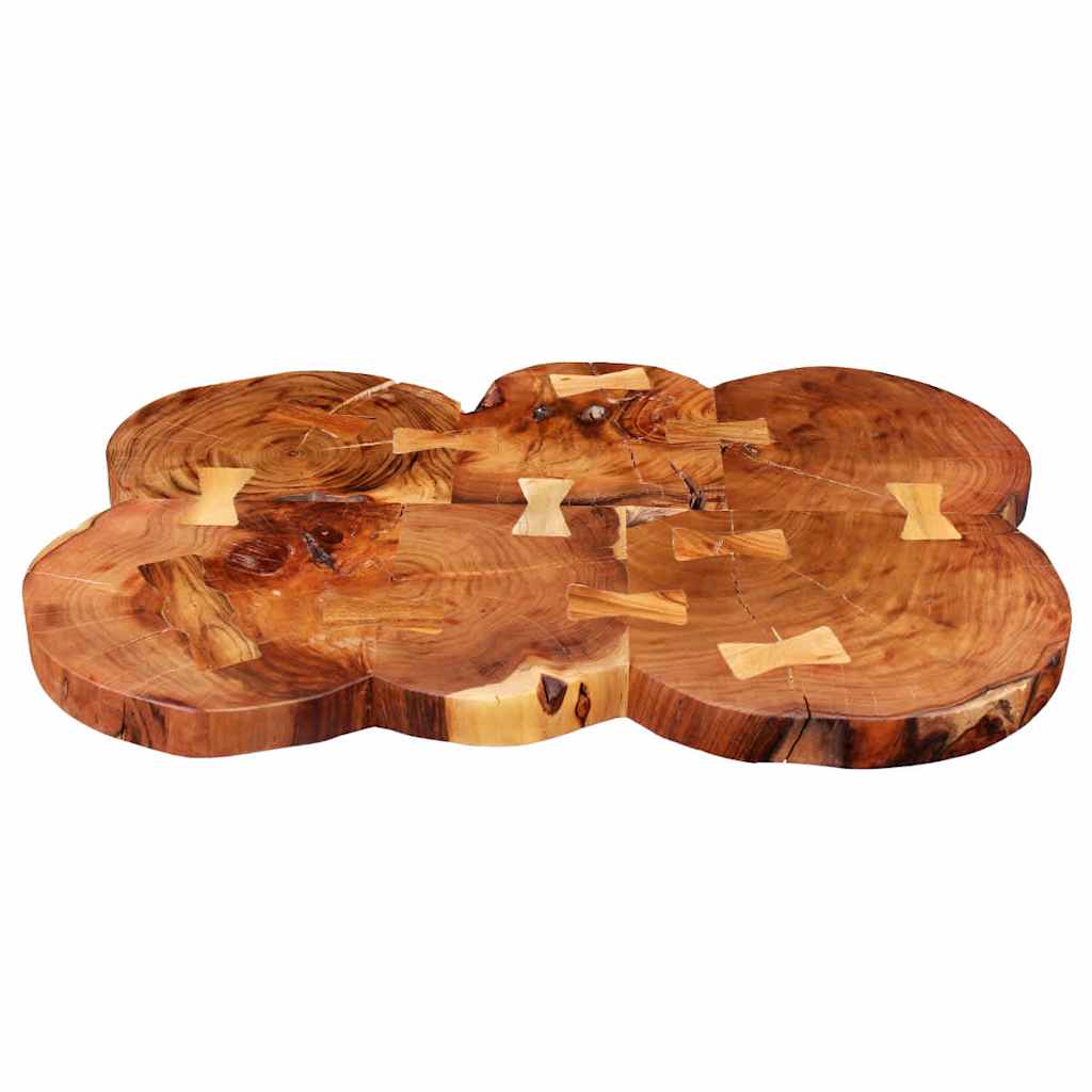vidaXL Bar Table | Brown and Black | Solid Acacia wood and Iron | Industrial