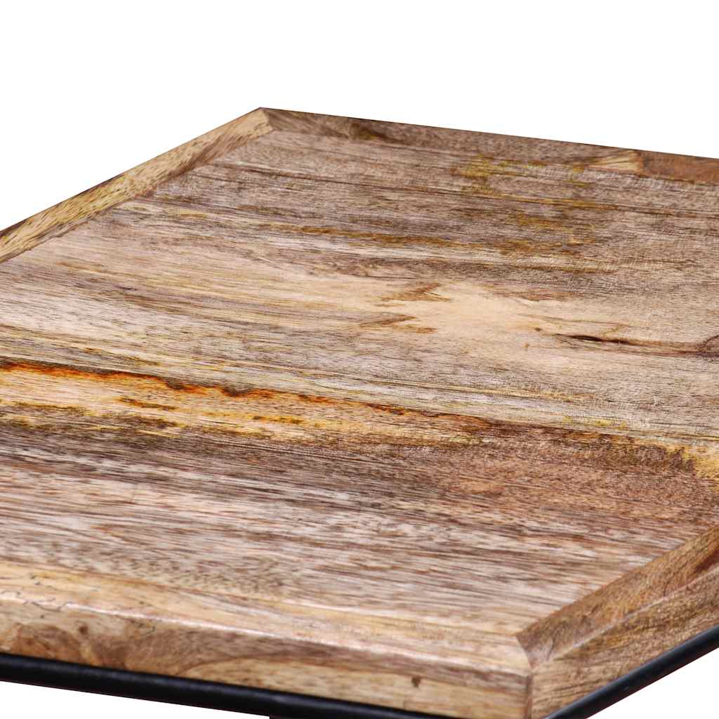 243976 vidaXL Coffee Table Solid Mango Wood 56x48x40 cm - Brown