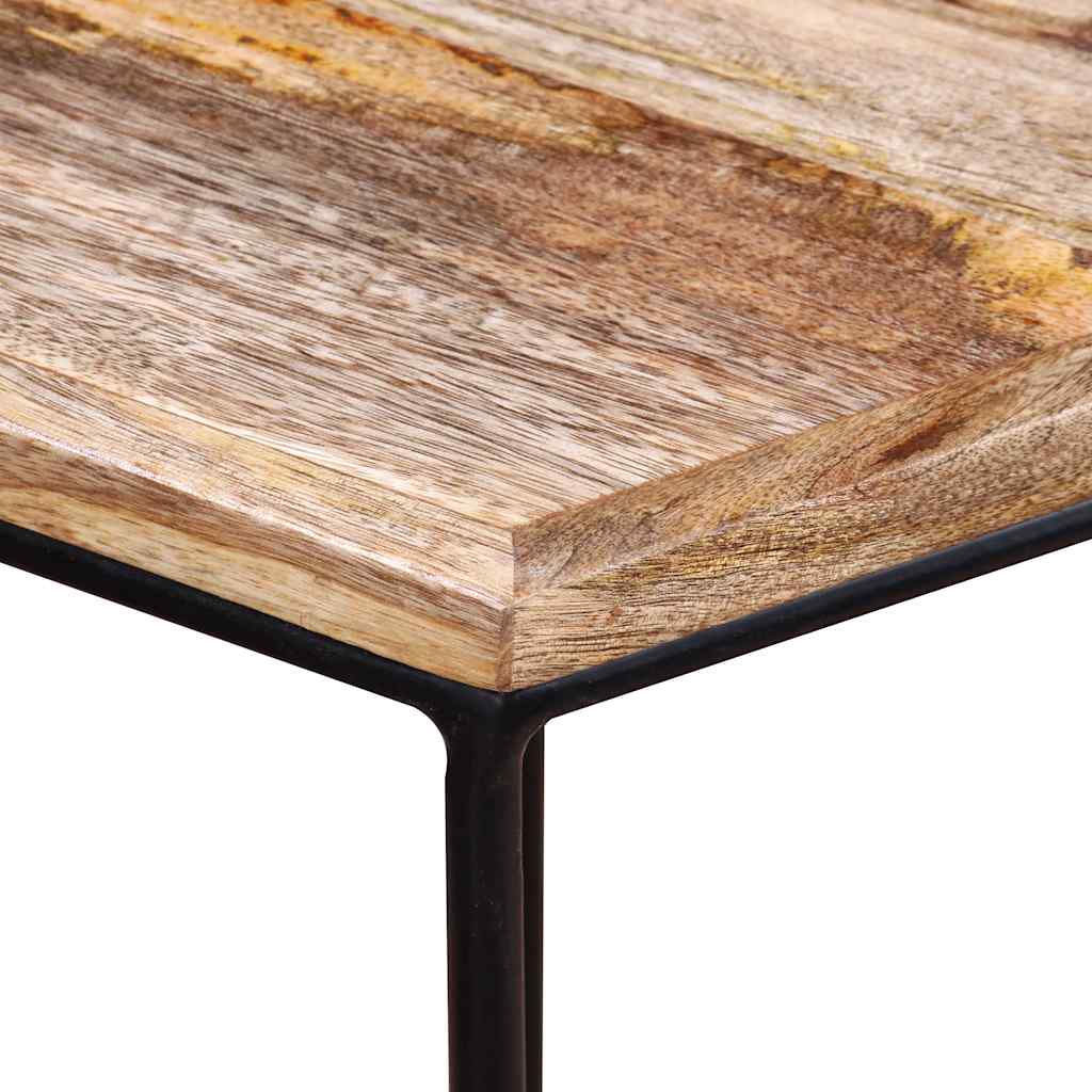 243976 vidaXL Coffee Table Solid Mango Wood 56x48x40 cm - Brown