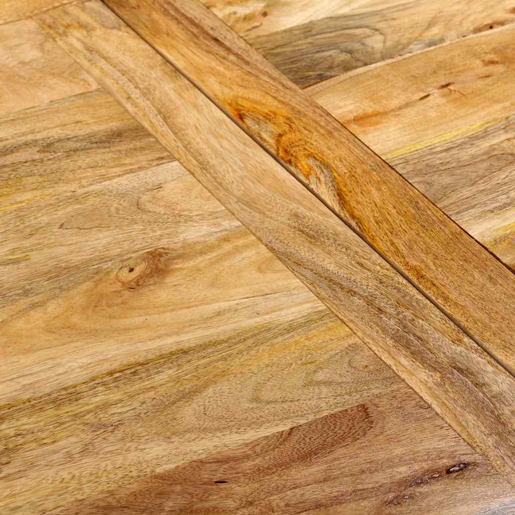 vidaXL Dining Table Solid Mango Wood 180 cm - Brown - 180 x 90 x 76 cm