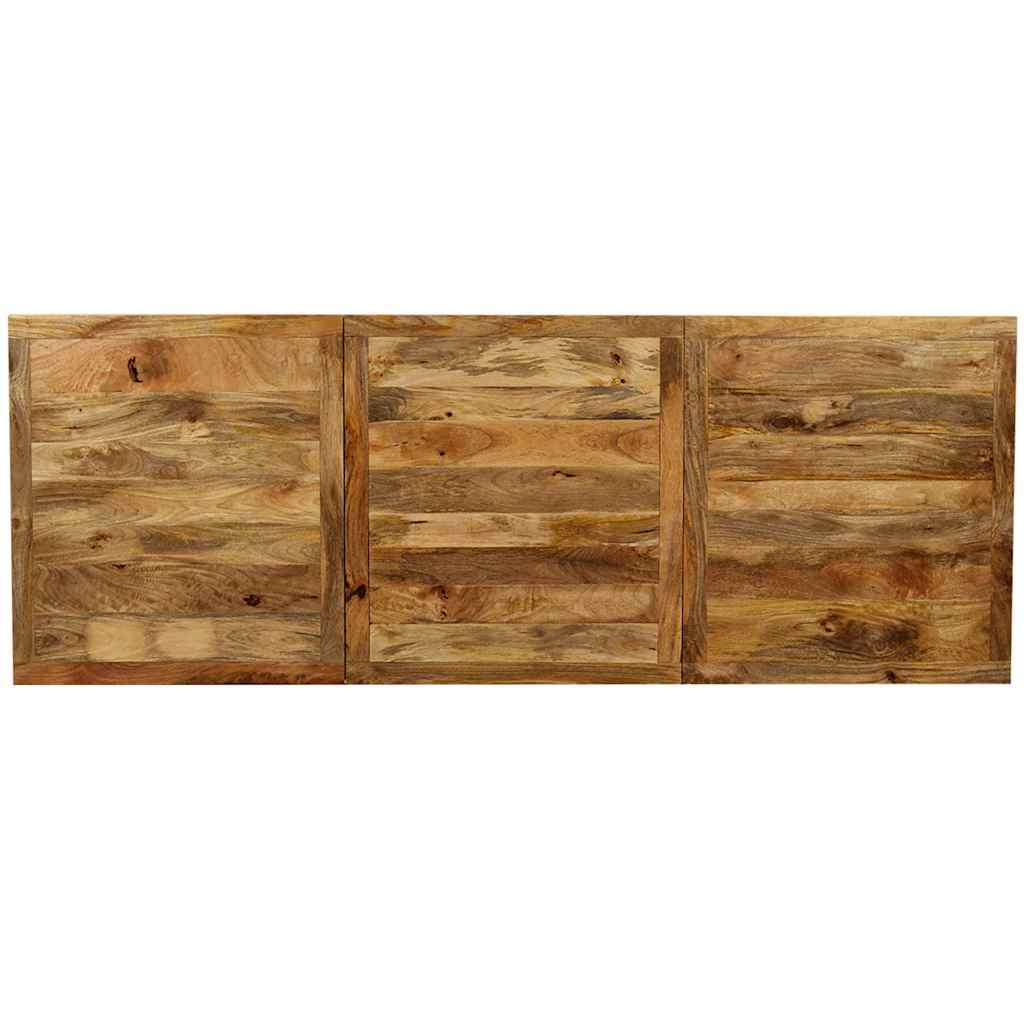 vidaXL Dining Table Solid Mango Wood 180 cm - Brown - 180 x 90 x 76 cm