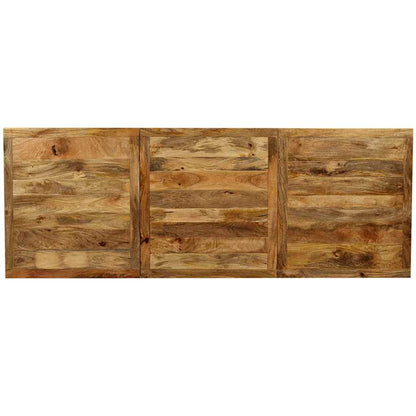 vidaXL Dining Table Solid Mango Wood 180 cm - Brown - 180 x 90 x 76 cm