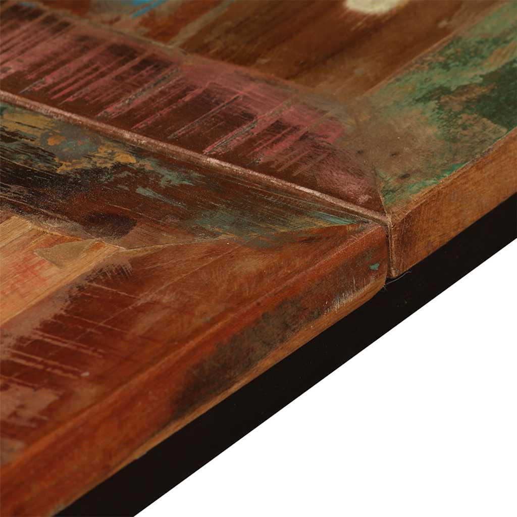 vidaXL Dining Table Solid Reclaimed Wood 180 cm - Multicolour - 180 x 90 x 76 cm