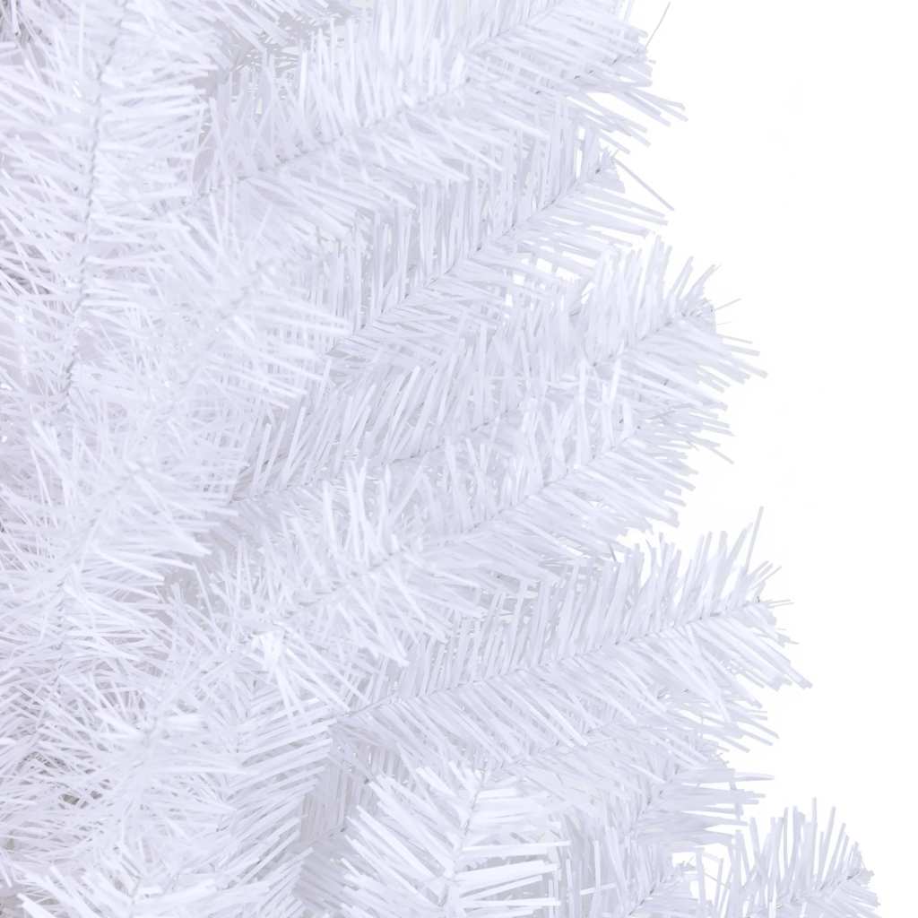 vidaXL Artificial Christmas Tree L 240 cm White - 240 x 120 cm