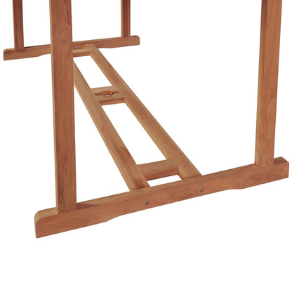 vidaXL Garden Table 180x90x75 cm Solid Teak Wood - Brown