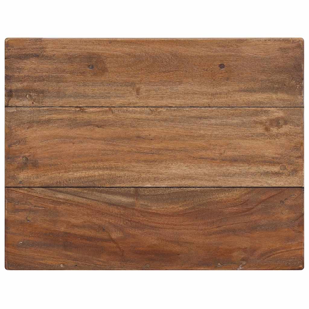 vidaXL Nightstand Solid Mahogany Wood 40x30x51 cm - Brown
