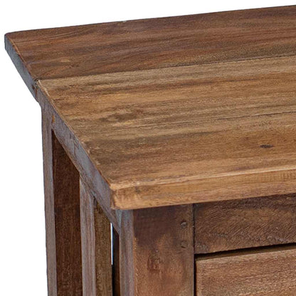 vidaXL Nightstand Solid Mahogany Wood 40x30x51 cm - Brown