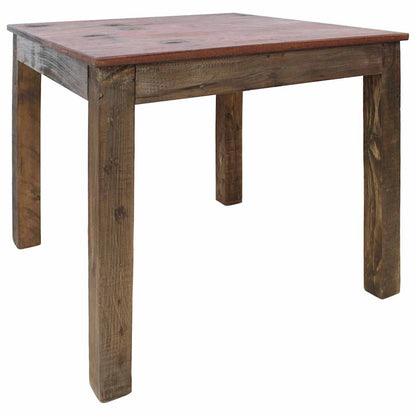 244495 vidaXL Dining Table Mixed Recycled Wood 82x80x76 cm - Brown