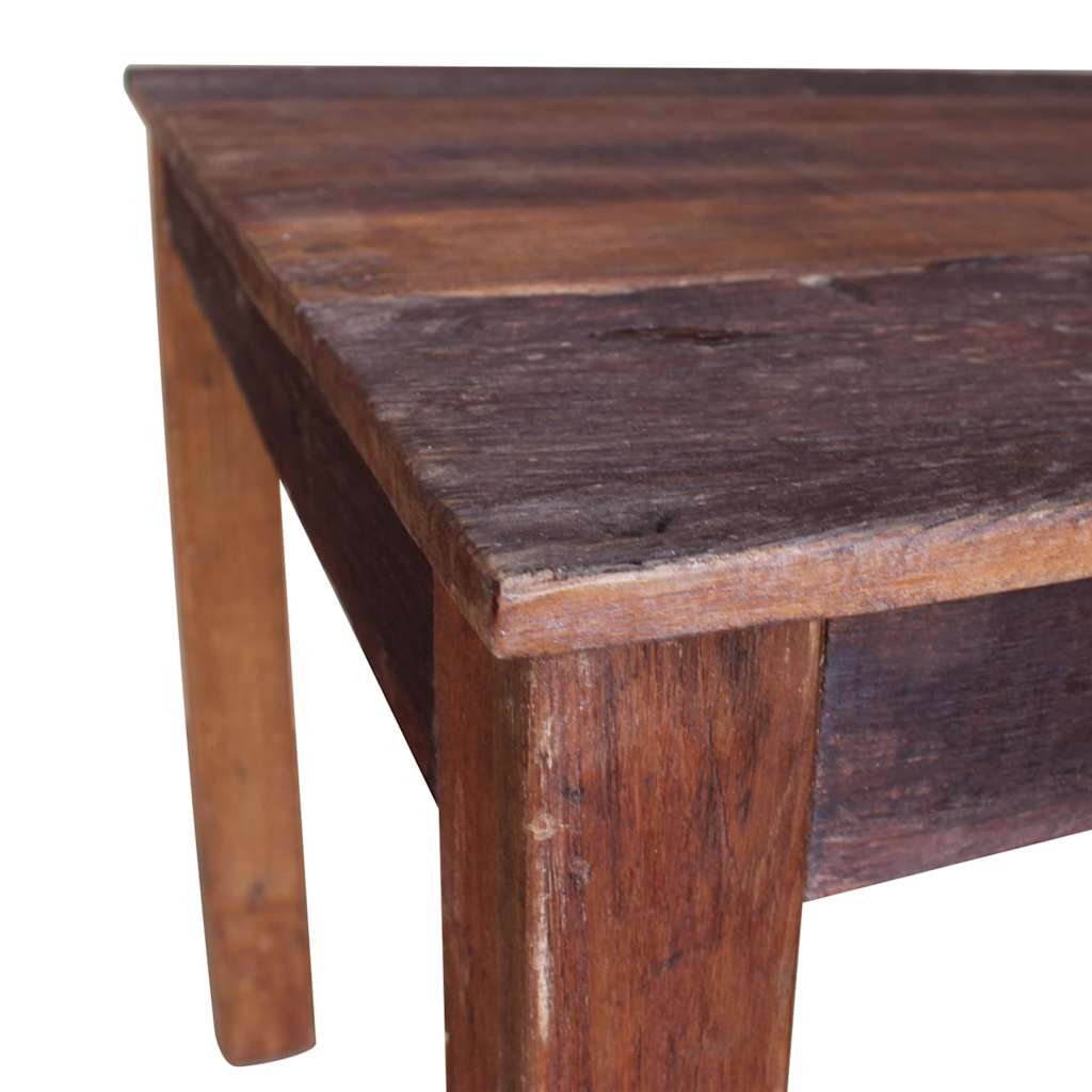 244495 vidaXL Dining Table Mixed Recycled Wood 82x80x76 cm - Brown