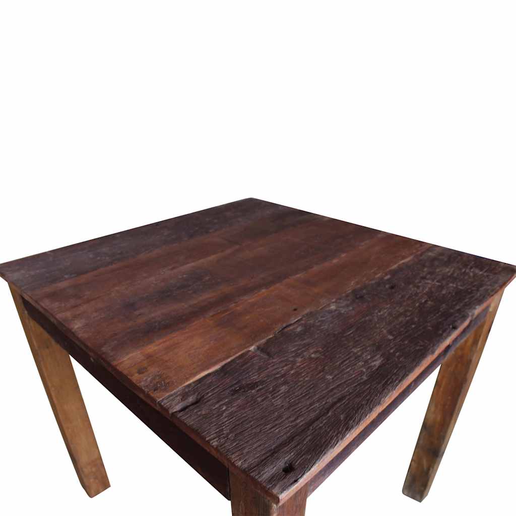 244495 vidaXL Dining Table Mixed Recycled Wood 82x80x76 cm - Brown