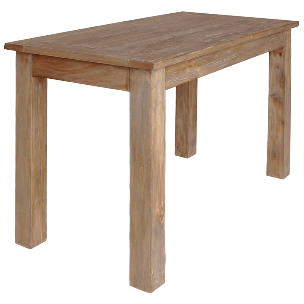 244496 vidaXL Dining Table Solid Mahogany Wood 120x60x77 cm - Brown
