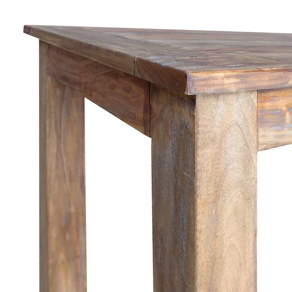 244496 vidaXL Dining Table Solid Mahogany Wood 120x60x77 cm - Brown