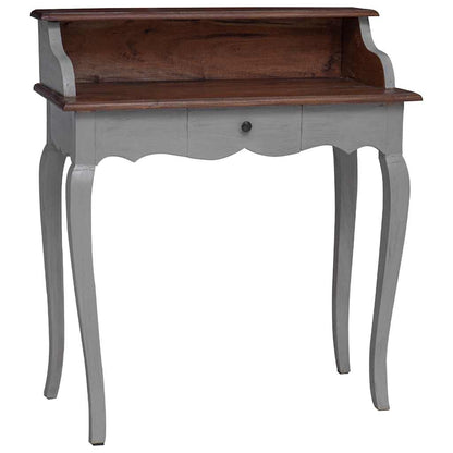 244503 vidaXL Writing Desk Solid Mahogany Wood 80x40x92 cm - Brown