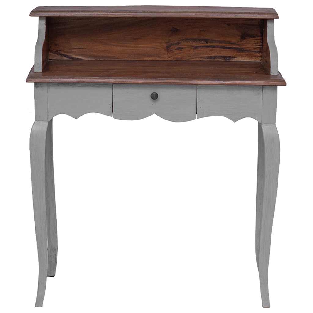 244503 vidaXL Writing Desk Solid Mahogany Wood 80x40x92 cm - Brown