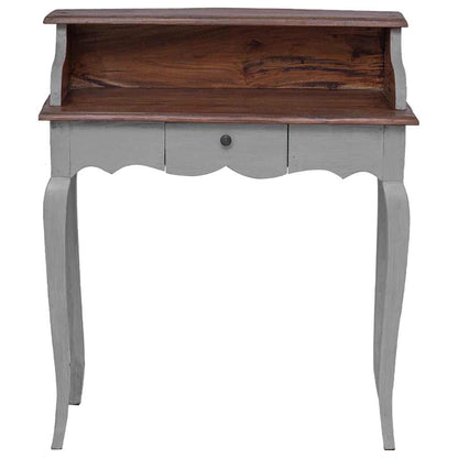244503 vidaXL Writing Desk Solid Mahogany Wood 80x40x92 cm - Brown