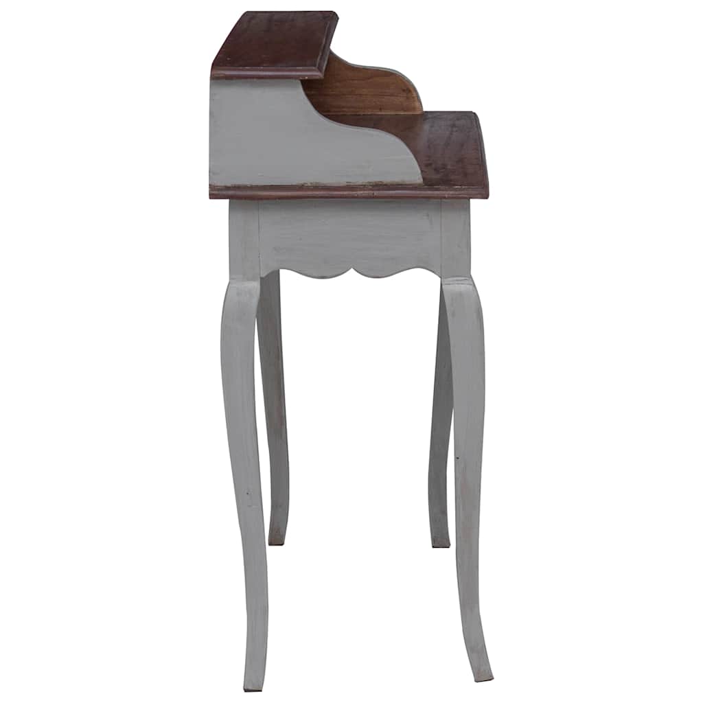 244503 vidaXL Writing Desk Solid Mahogany Wood 80x40x92 cm - Brown
