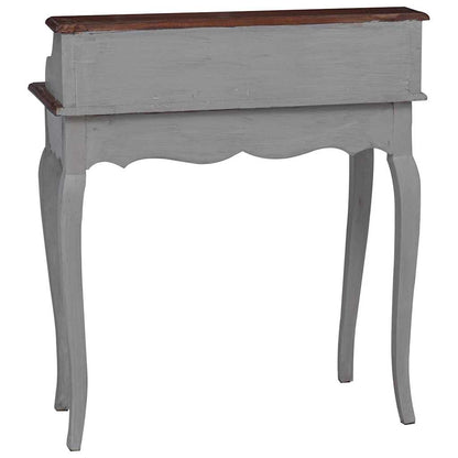 244503 vidaXL Writing Desk Solid Mahogany Wood 80x40x92 cm - Brown