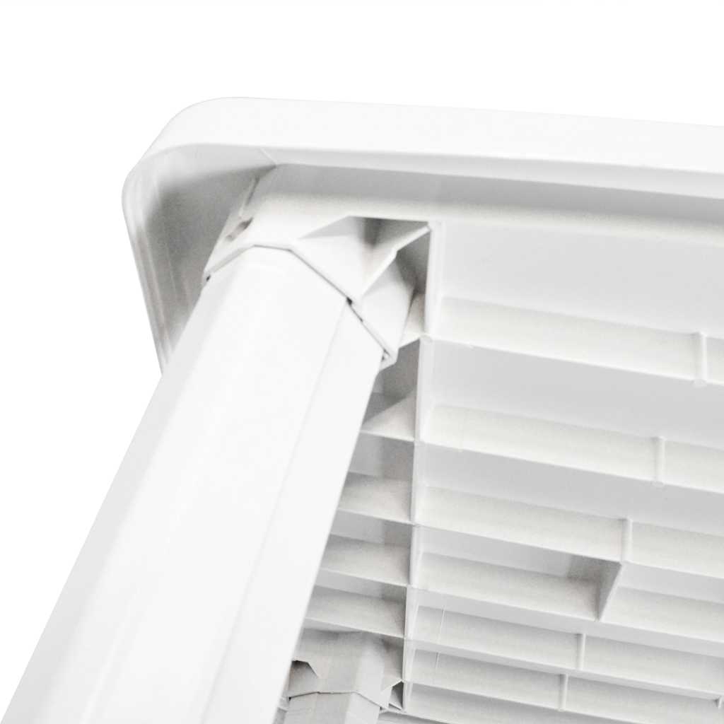 vidaXL Garden Table White 101x68x72 cm Plastic