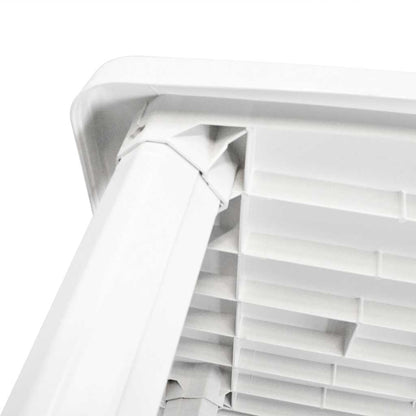 vidaXL Garden Table White 101x68x72 cm Plastic
