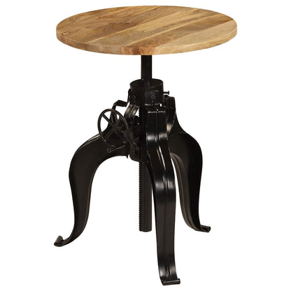 245266 vidaXL Bar Table Solid Mango Wood 60x(76-110) cm - Brown - 60 x 110 x 60 cm