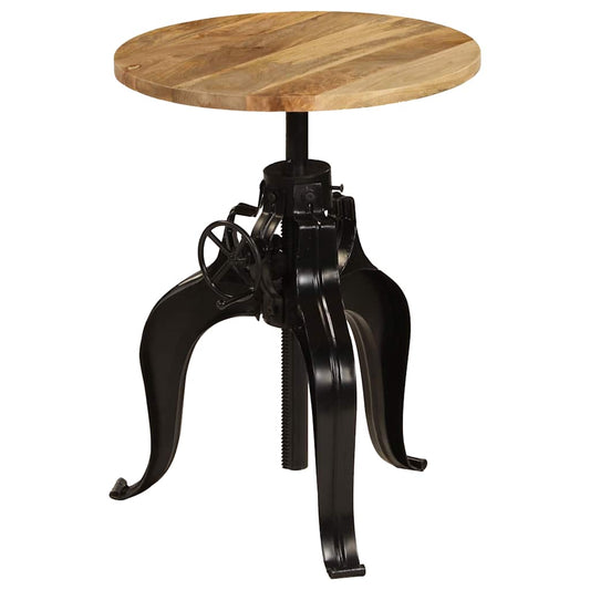 245266 vidaXL Bar Table Solid Mango Wood 60x(76-110) cm - Brown - 60 x 110 x 60 cm