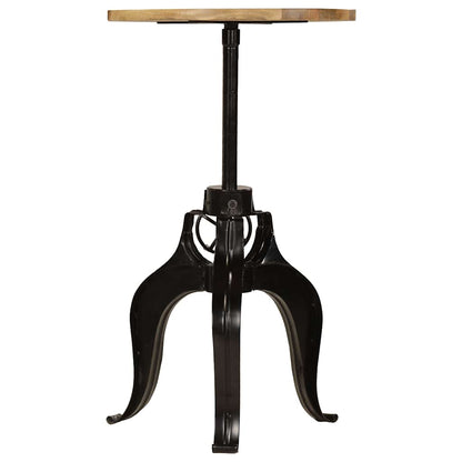 245266 vidaXL Bar Table Solid Mango Wood 60x(76-110) cm - Brown - 60 x 110 x 60 cm