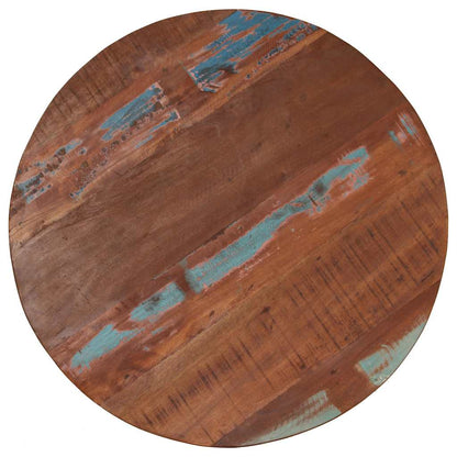 245269 vidaXL Bar Table Solid Reclaimed Wood 75x(76-110) cm - Brown - 75 x 110 x 75 cm