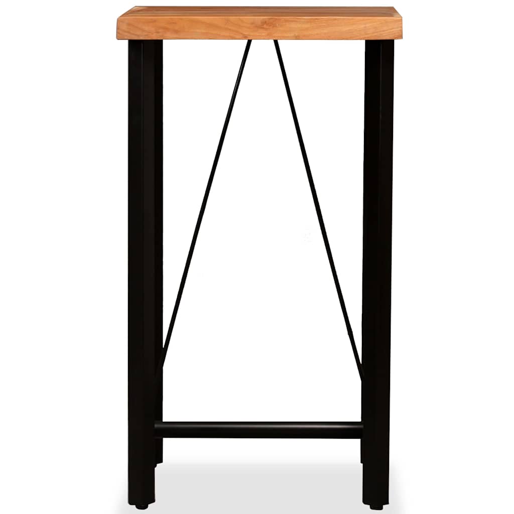245435 vidaXL Bar Table Solid Acacia Wood 60x60x107 cm - Brown