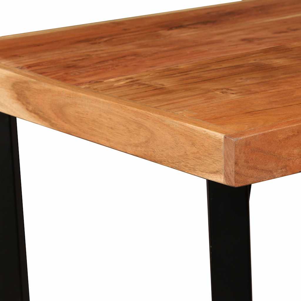 245435 vidaXL Bar Table Solid Acacia Wood 60x60x107 cm - Brown