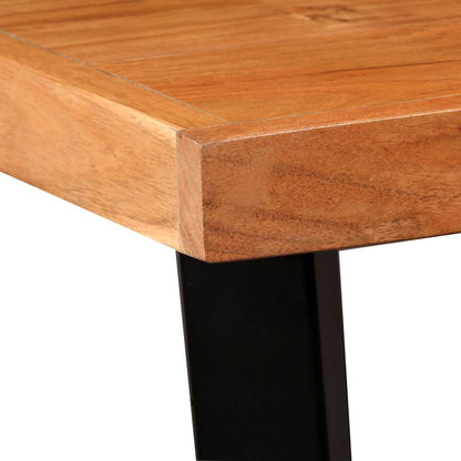245435 vidaXL Bar Table Solid Acacia Wood 60x60x107 cm - Brown