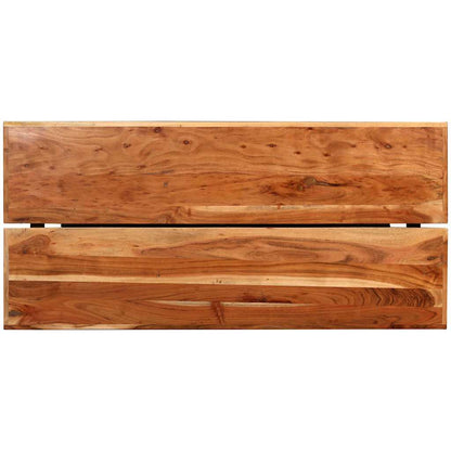 245437 vidaXL Bar Table Solid Acacia Wood 150x70x107 cm - Brown