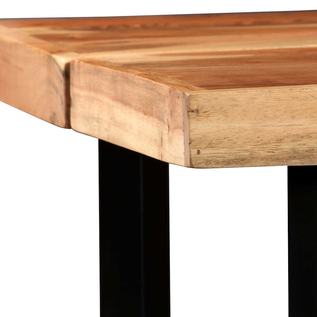 245437 vidaXL Bar Table Solid Acacia Wood 150x70x107 cm - Brown