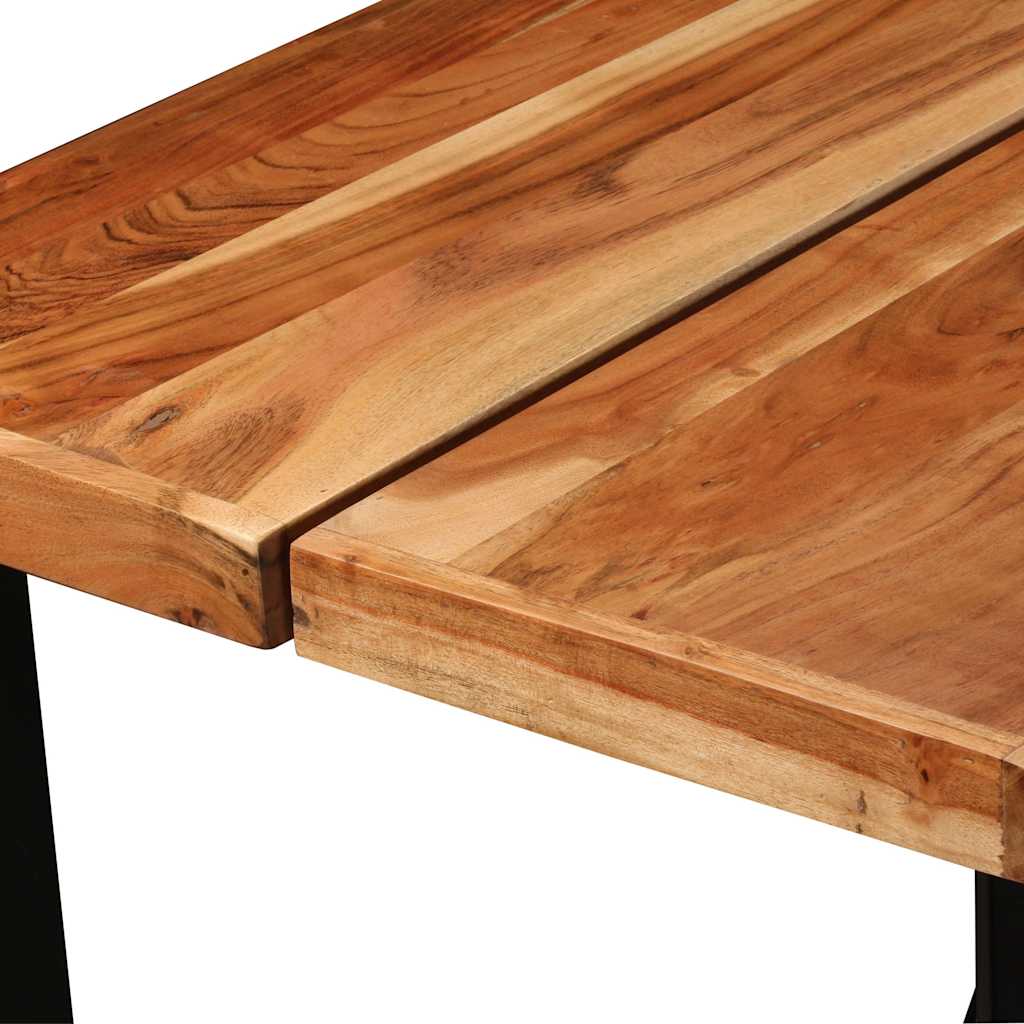 245437 vidaXL Bar Table Solid Acacia Wood 150x70x107 cm - Brown