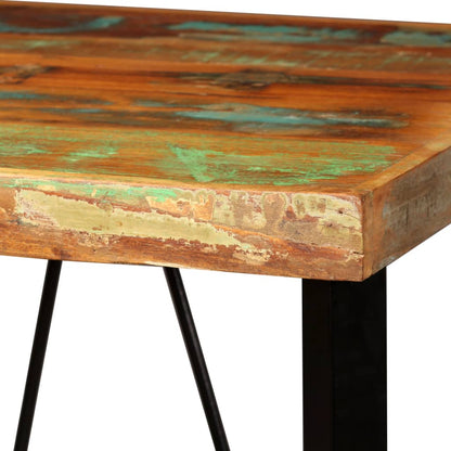 245439 vidaXL Bar Table Solid Reclaimed Wood 60x60x107 cm - Brown