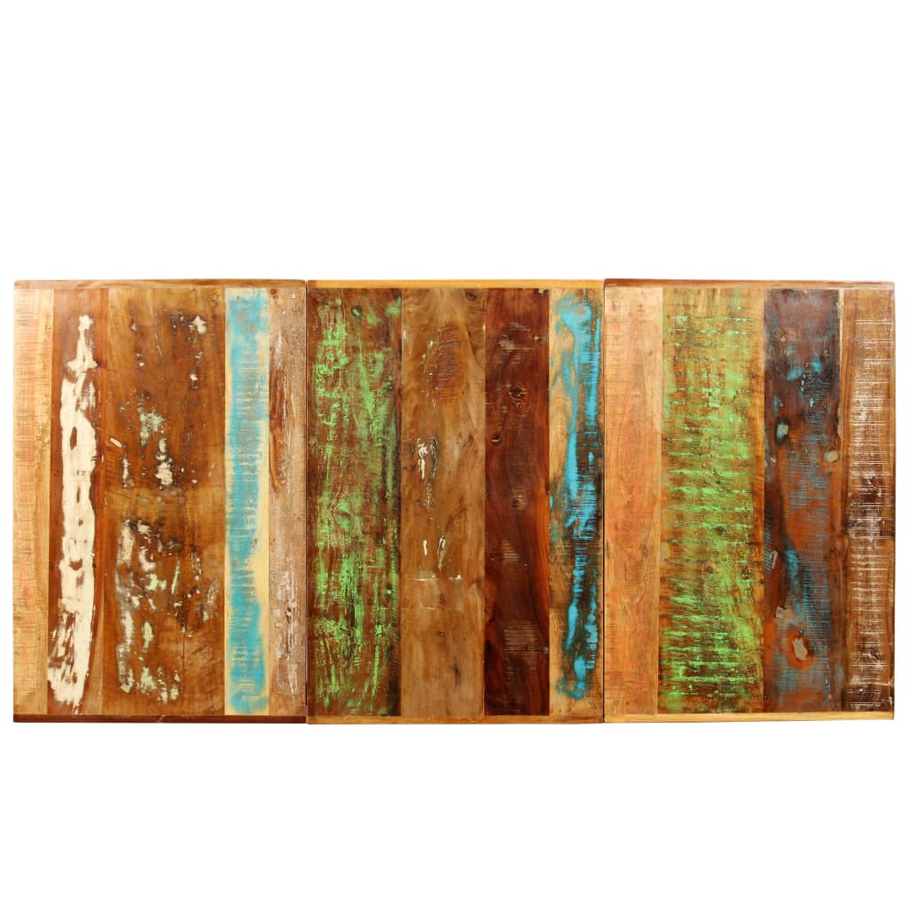 244800 vidaXL Dining Table Solid Reclaimed Wood 180 cm - Brown - 180 x 90 x 77 cm