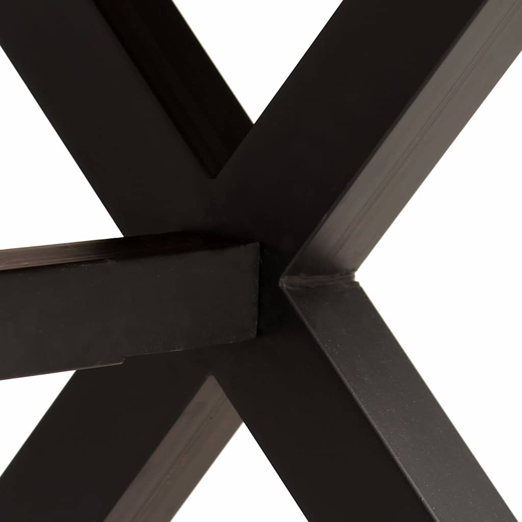 245640 vidaXL Dining Table Solid Acacia and Mango Wood 180x90x76 cm - Brown