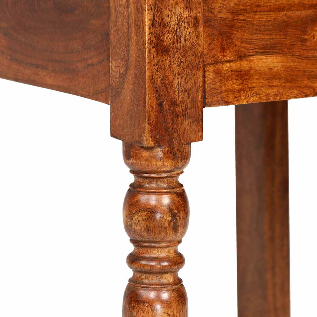 vidaXL Dining Chairs 2 pcs Solid Wood with Honey-coloured Finish Classic - Brown - 43 x 43 x 100 cm