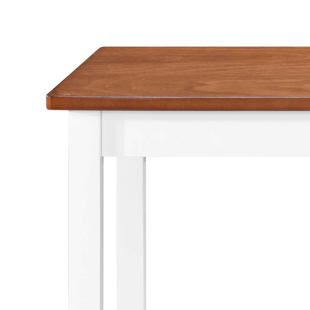 245548 vidaXL Bar Table Solid Wood 108x60x91 cm - Brown