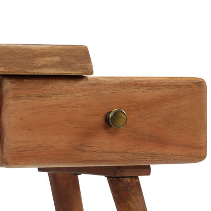 vidaXL Bedside Table Solid Acacia Wood 45x32x55 cm - Brown