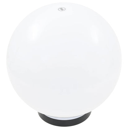 vidaXL LED Bowl Lamps 2 pcs Spherical 25 cm PMMA - White