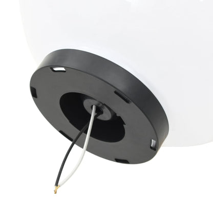 vidaXL LED Bowl Lamps 2 pcs Spherical 30 cm PMMA - White