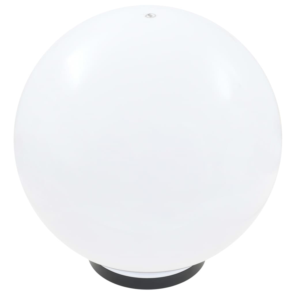 vidaXL LED Bowl Lamps 2 pcs Spherical 40 cm PMMA - White