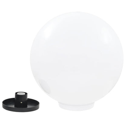 vidaXL LED Bowl Lamp Spherical 50 cm PMMA - White