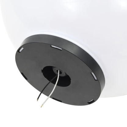 vidaXL LED Bowl Lamp Spherical 50 cm PMMA - White