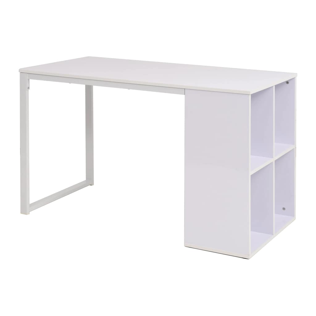 245721 vidaXL Writing Desk 120x60x75 cm White