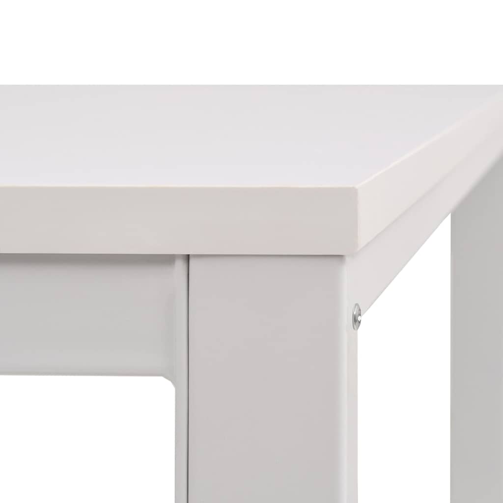 245721 vidaXL Writing Desk 120x60x75 cm White