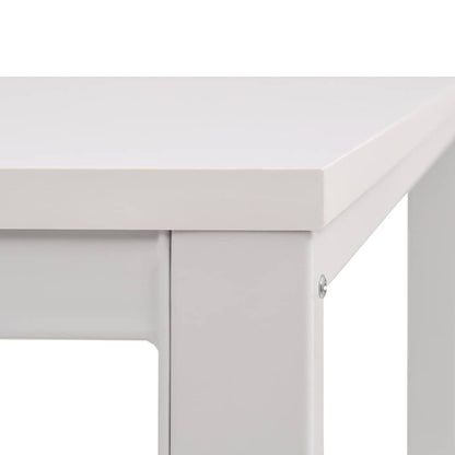 245721 vidaXL Writing Desk 120x60x75 cm White