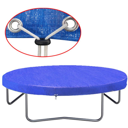 vidaXL Trampoline Cover PE 450-457 cm 90 g/m² - Blue