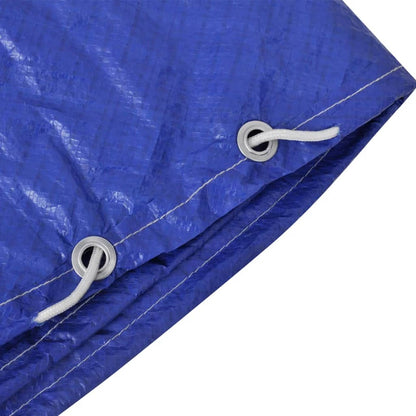 vidaXL Trampoline Cover PE 450-457 cm 90 g/m² - Blue