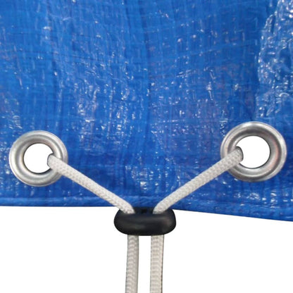 vidaXL Trampoline Cover PE 450-457 cm 90 g/m² - Blue